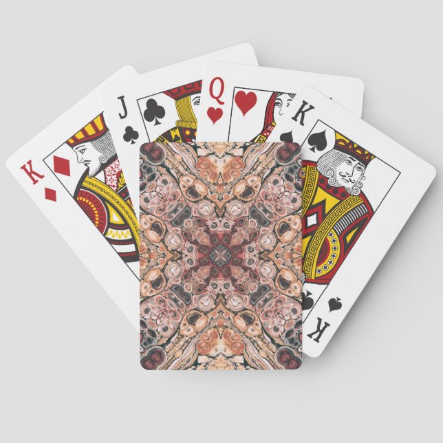 Abstract Shapes Symmetry Playing Cards (Back)
