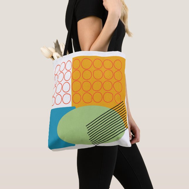 Abstract Shapes  Tote Bag (Close Up)