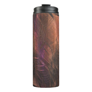 Abstract sheets thermal tumbler