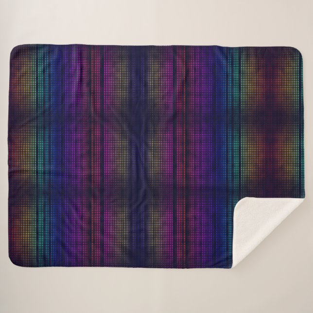 Abstract Sherpa Blanket (Front (Horizontal))