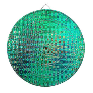 Abstract Shimmer Dartboard