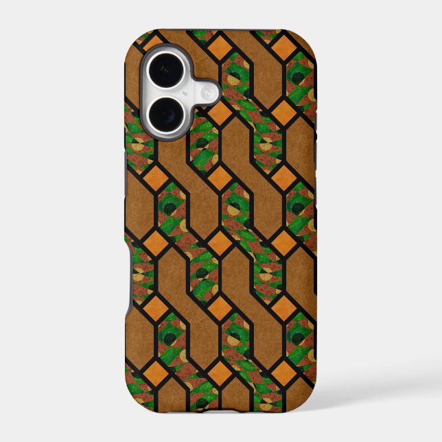 Abstract Shimmy Wood Pattern (Back)