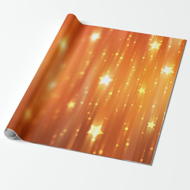 abstract shiny orange backgroundabstract,art,backg wrapping paper (Unrolled)