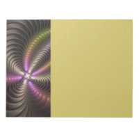 Abstract Shiny Trippy Colorful 3D Fractal Art