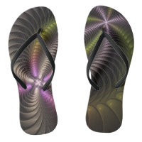 Abstract Shiny Trippy Colourful 3D Fractal Art