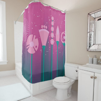 Abstract Shower Curtain