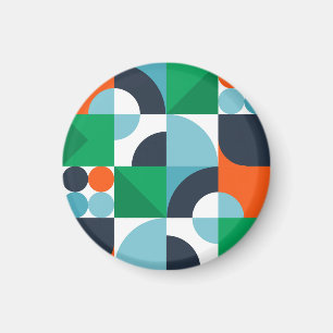 Abstract simple shapes and shapes magnet