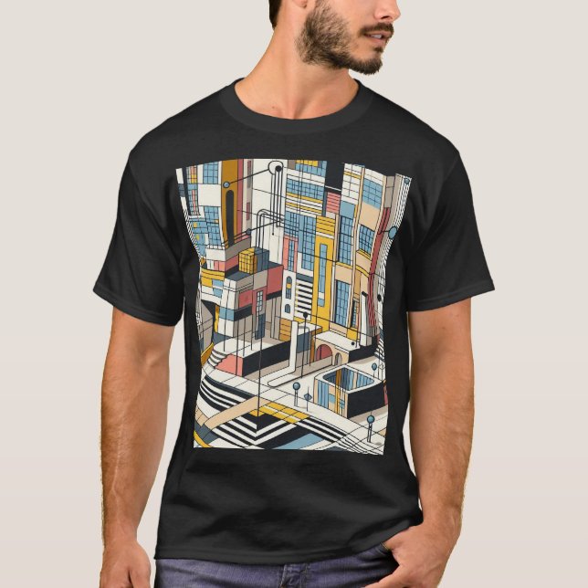 Abstract Sity 5 T-Shirt (Front)