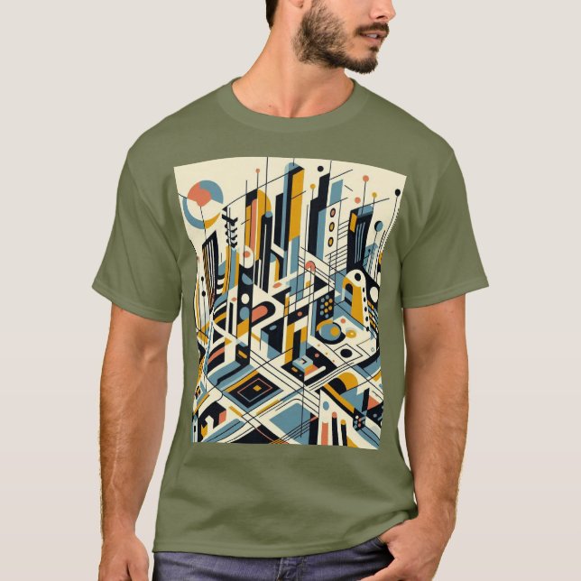 Abstract Sity 6 T-Shirt (Front)