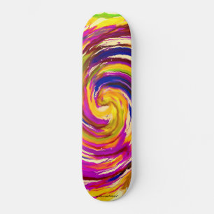 Abstract Skateboard
