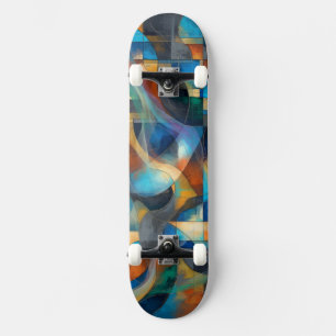 Abstract Skateboard