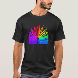 Abstract Slinky Retro Slinky Slinky Manipulation T-Shirt