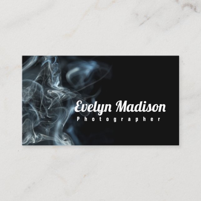 Abstract smoke g888 business card (Front)