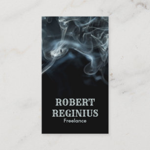 Abstract smoke hkko business card