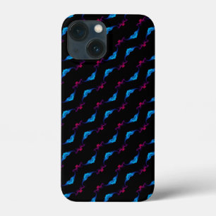 Abstract smoke pattern iPhone 13 mini case