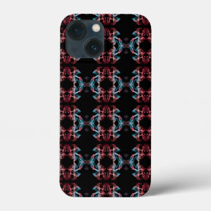 Abstract smoke pattern iPhone 13 mini case