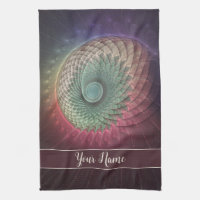 Abstract Snail Colourful Modern Fractal Art Name