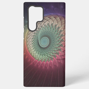 Abstract Snail Colourful Modern Fractal Art Samsung Galaxy Case