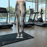 Abstract Snake Skin Black Beige Grey Elegant Leggings<br><div class="desc">Elevate your wardrobe with our Abstract Snake Skin Black Beige Grey Elegant Leggings. Crafted from a premium blend of comfort and stretch, these leggings feature a stunning abstract snake skin print that seamlessly combines sophistication with a touch of wild elegance. The versatile colour palette of black, beige, and grey makes...</div>