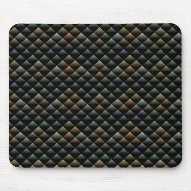 Abstract Snakeskin Pattern Mouse Mat (Front)