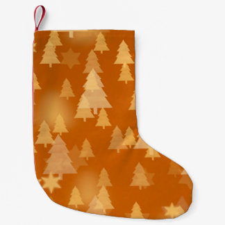 Abstract snowflakes. 2d illustration. Christmas ti Small Christmas Stocking