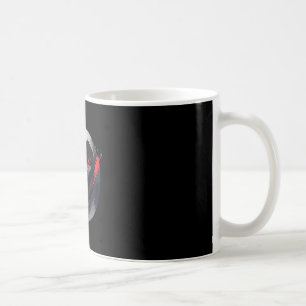 Abstract Soccer Ll Brush Stroke Art Coffee Mug