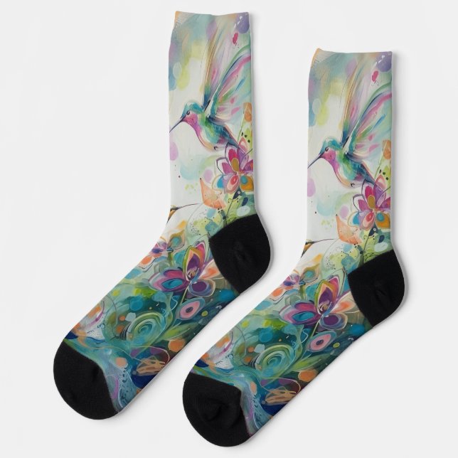 Abstract  socks (Left)