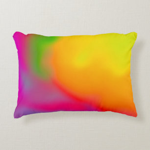Abstract soft cloud background in pastel colorful decorative cushion
