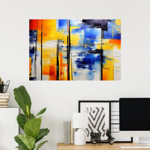 Abstract Softness Poster