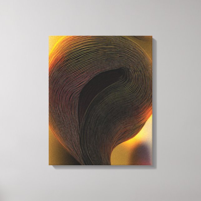 Abstract Soulless Canvas Print (Front)