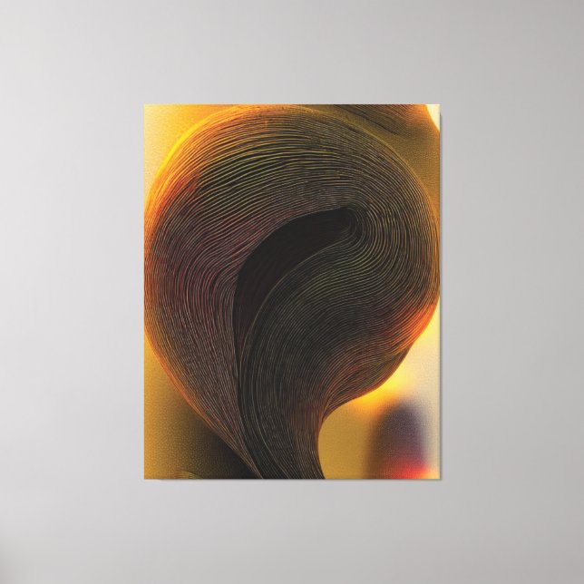 Abstract Soulless Canvas Print (Front)