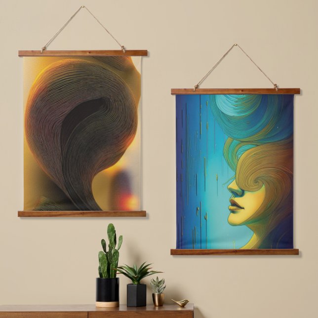 Abstract Soulless Tapestry (Asymmetrical)