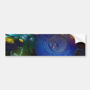 Abstract Space Bumper Sticker