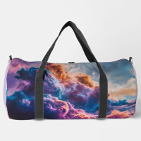 Abstract Space Nebula Art - Colorful Cosmic