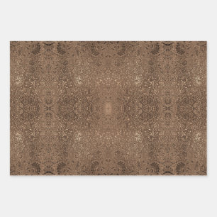Abstract sparkle brown light beautiful samples wrapping paper sheet