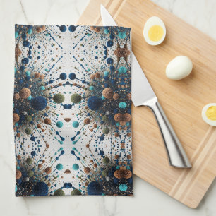Abstract Sphere Cluster Blanket Tea Towel