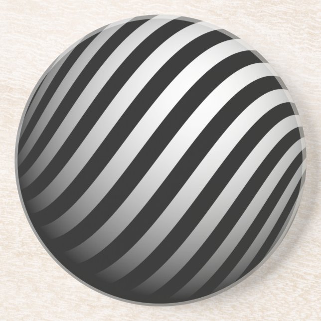 Abstract Sphere Coaster (Front)