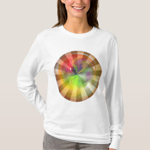 Abstract Sphere with Light Effect T-Shirt