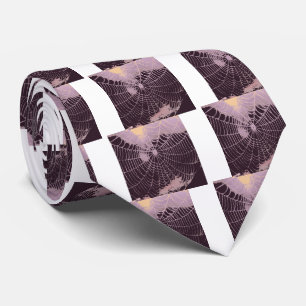 Abstract Spider Web Tie