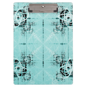 Abstract Spiral Delight Clipboard