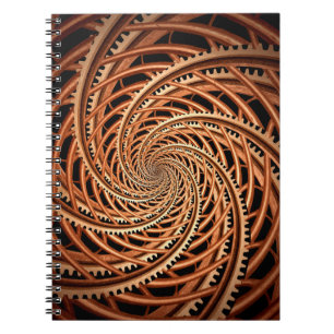 Abstract - Spiral - Mental roller coaster Notebook