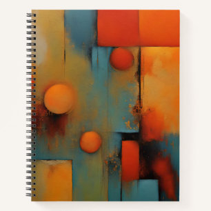 Abstract Spiral Notebook