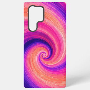 Abstract Spiral Paint Swirl Pattern Samsung Galaxy Case
