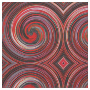 Abstract Spiral Swirl Pattern #103 Fabric