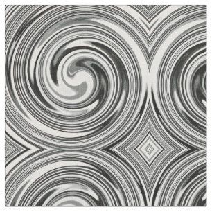 Abstract Spiral Swirl Pattern #57 Fabric