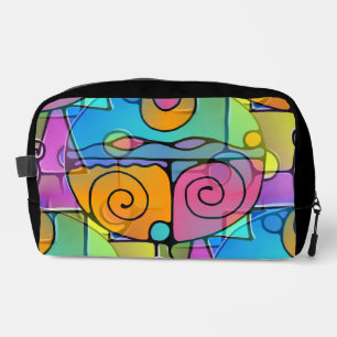 Abstract Spirals of Energy - seamless pattern 14 Dopp Kit