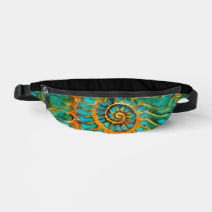 Abstract Spirals of Energy - seamless pattern 5 Bum Bags
