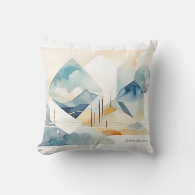 Abstract Spirit Cushion (Front)