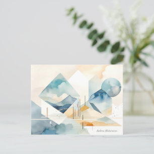 Abstract Spirit  Postcard