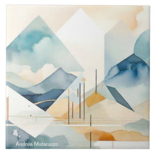 Abstract Spirit Tile